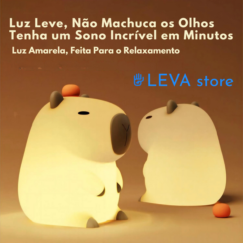 Lâmpada de Capivara Touch